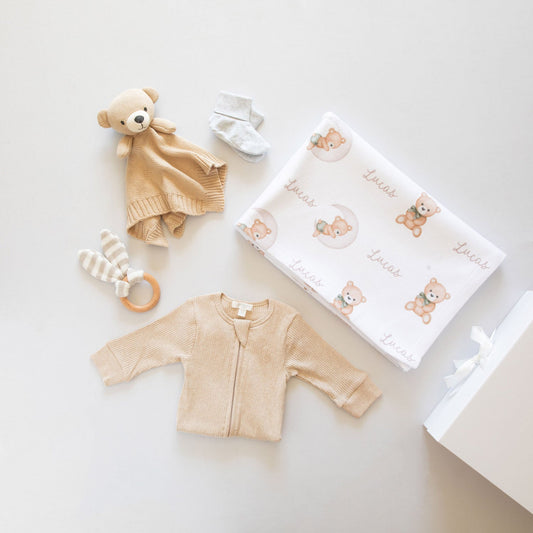 Everything Teddy Bear Baby Gift Box