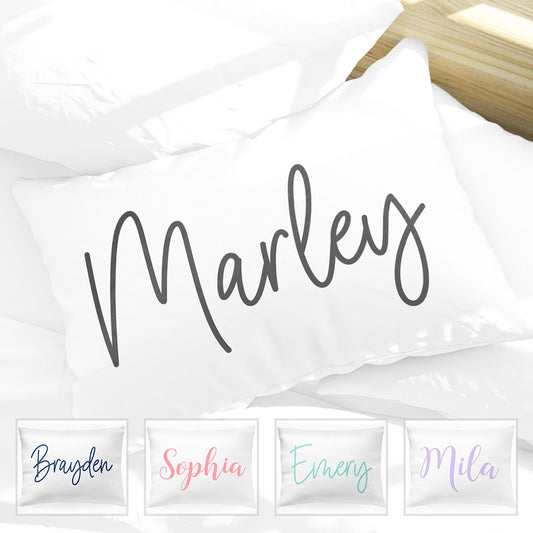 Personalized Signature Name Kids Pillow Case 30" x 20" (P114)