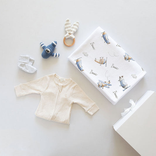 Everything Airplanes Baby Gift Box