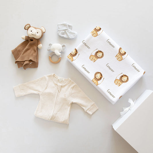 Everything Lion and Friends Neutral Baby Gift Box