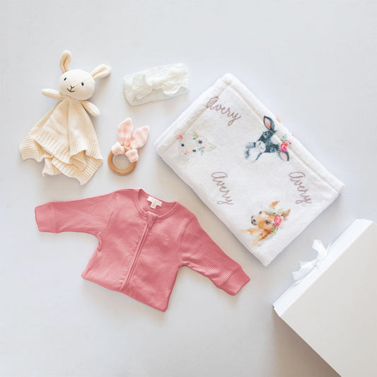 Everything Baby Farm Animals Baby Gift Box